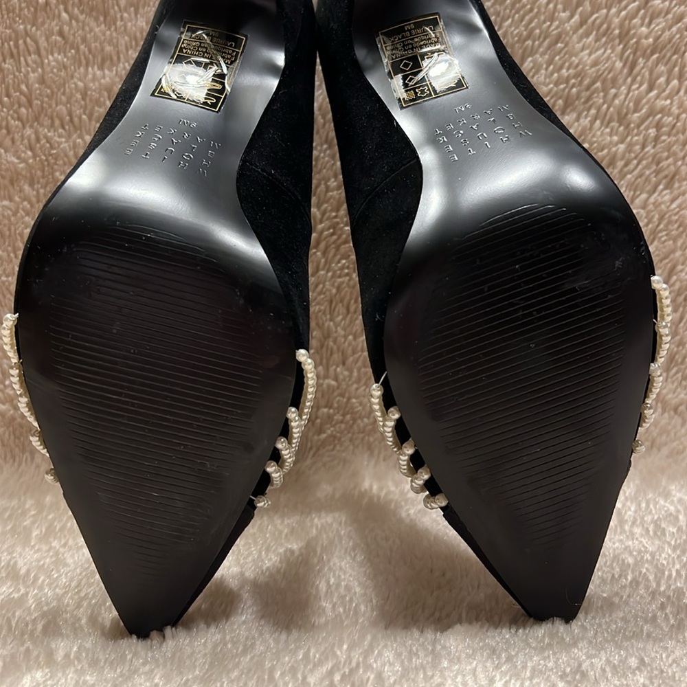 WHBM White House Black Market Pearl Knot High Heel Pump - Picture 16 of 17